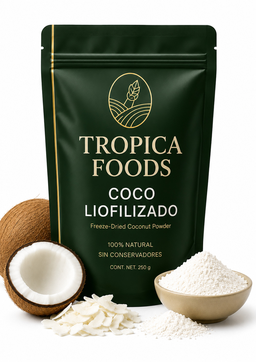 Coco Liofilizado LYOFI™ — Freeze-Dried Coconut Powder Mexico
